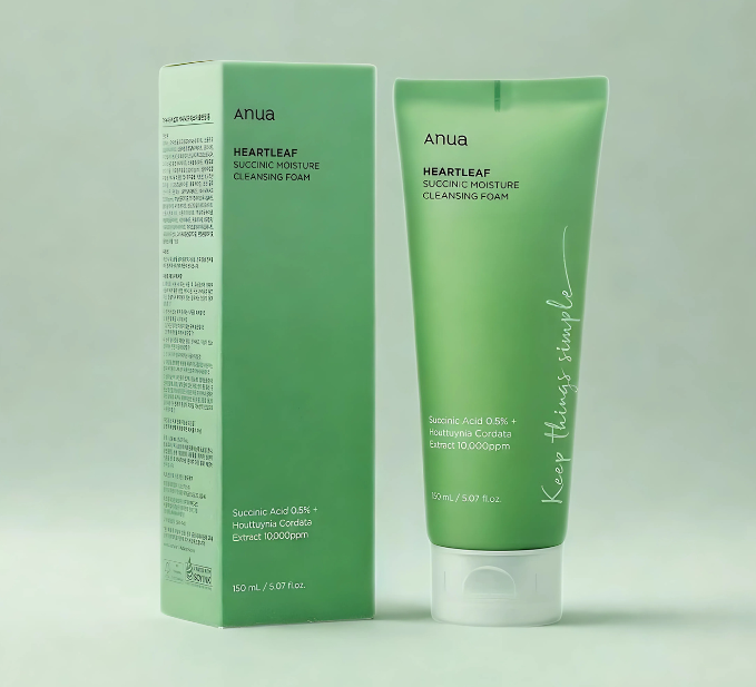 ANUA HEARTLEAF QUERCETINOL PORE DEEP CLEANSING FOAM 150 ML
