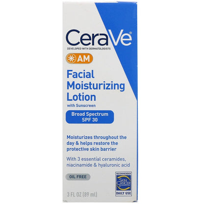 CeraVe AM Facial Moisturizing Lotion