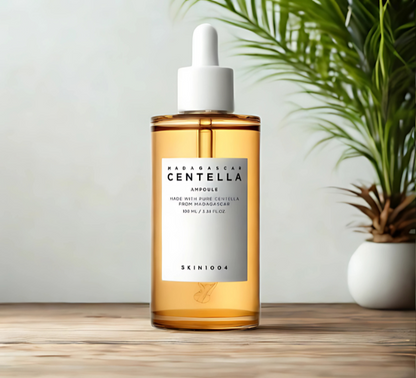 SKIN1004 Madagascar Centella Asiatica Ampoule Facial Serum 1.01 fl.oz(30ml) | 100% Centella Asiatica Extract for Soothing Sensitive and Acne-prone Skin (Ampoule 100ml)