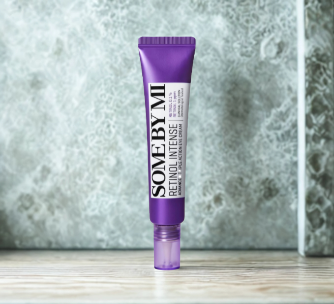 Some By Mi Retinol Intense Advanced Triple Action Eye Cream | 30ml | Mild Overnight Korean Anti-Aging Eye Cream | for Dark Circles & Fine Lines | Ideal for Retinol Beginners