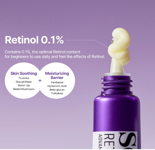 Some By Mi Retinol Intense Advanced Triple Action Eye Cream | 30ml | Mild Overnight Korean Anti-Aging Eye Cream | for Dark Circles & Fine Lines | Ideal for Retinol Beginners