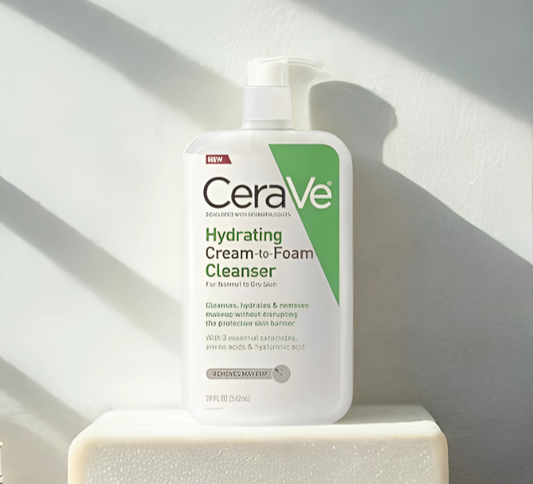 CeraVe Hydrating Cream-to-Foam Cleanser